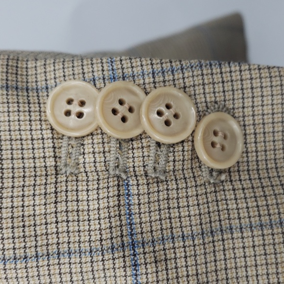 Ermenegildo zegna plaid blazer custom made medium - Picture 3 of 11